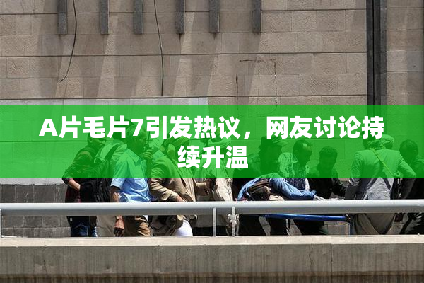 A片毛片7引发热议，网友讨论持续升温