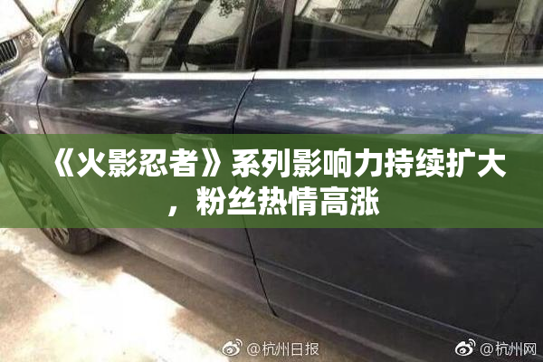 《火影忍者》系列影响力持续扩大，粉丝热情高涨