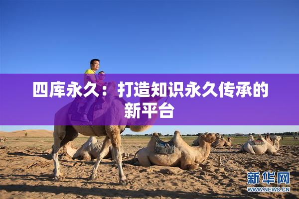 四库永久：打造知识永久传承的新平台