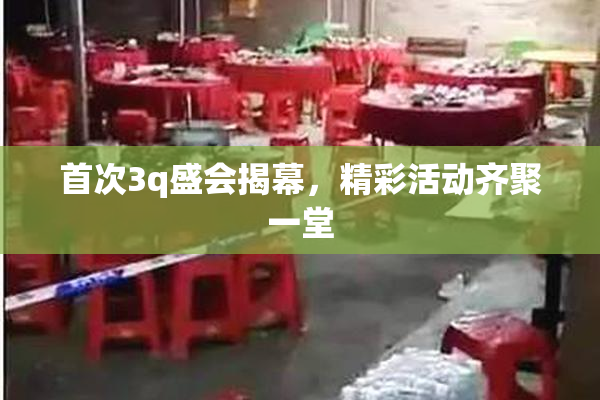 首次3q盛会揭幕，精彩活动齐聚一堂