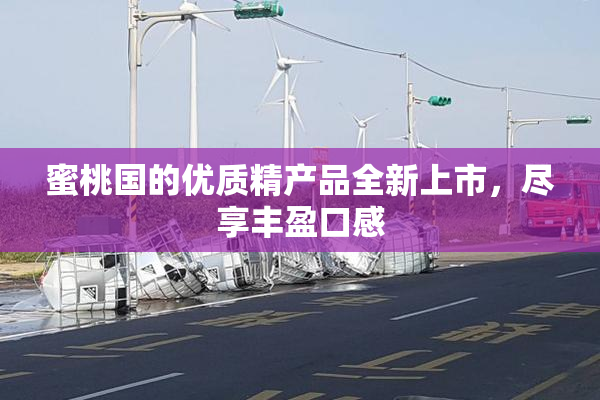 蜜桃国的优质精产品全新上市，尽享丰盈口感