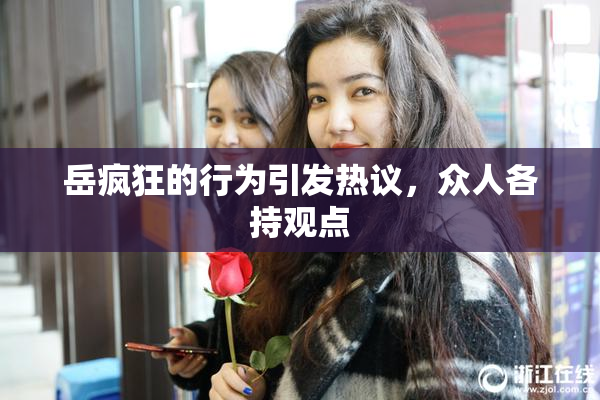 岳疯狂的行为引发热议，众人各持观点