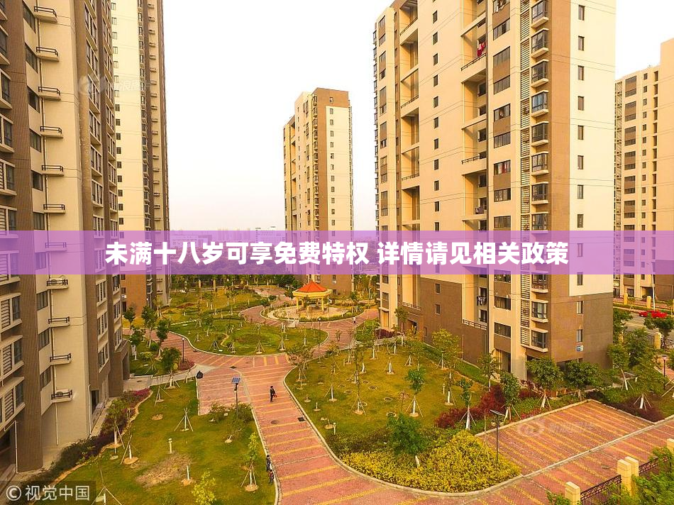 未满十八岁可享免费特权 详情请见相关政策