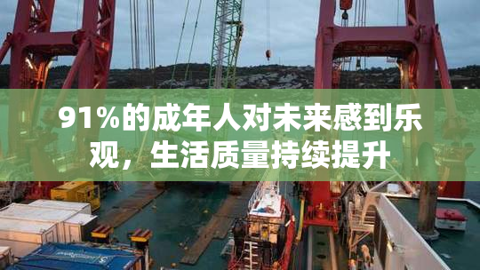 91%的成年人对未来感到乐观，生活质量持续提升