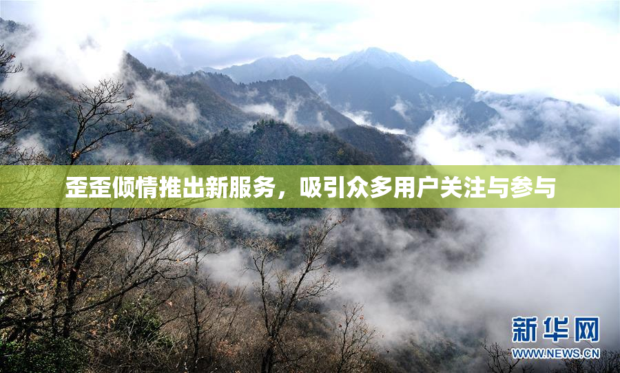 歪歪倾情推出新服务，吸引众多用户关注与参与