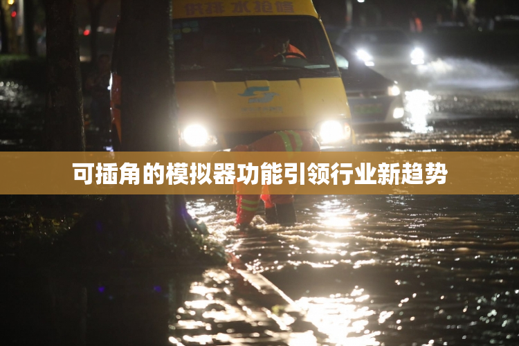可插角的模拟器功能引领行业新趋势