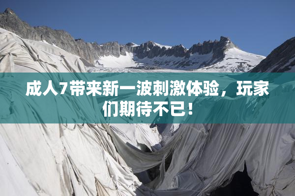 成人7带来新一波刺激体验，玩家们期待不已！