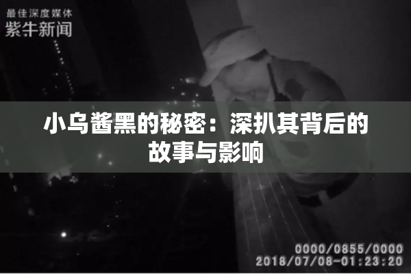 小乌酱黑的秘密：深扒其背后的故事与影响