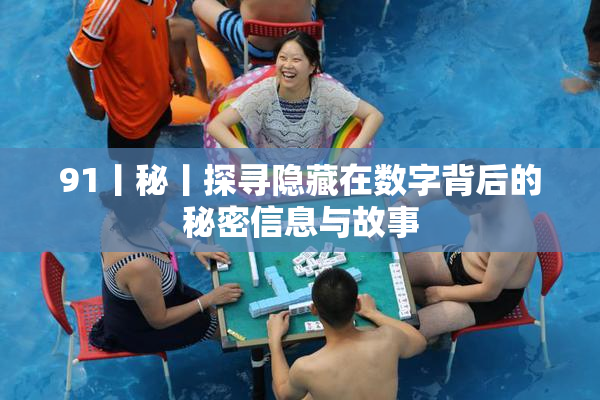 91丨秘丨探寻隐藏在数字背后的秘密信息与故事