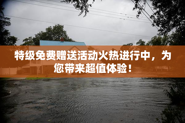 特级免费赠送活动火热进行中，为您带来超值体验！