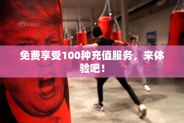 免费享受100种充值服务，来体验吧！