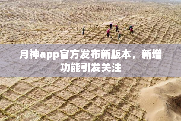月神app官方发布新版本，新增功能引发关注