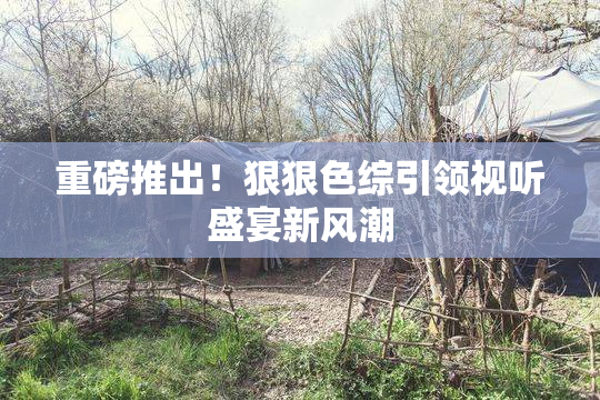 重磅推出！狠狠色综引领视听盛宴新风潮