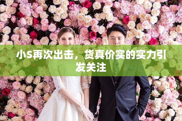 小S再次出击，货真价实的实力引发关注