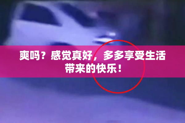 爽吗？感觉真好，多多享受生活带来的快乐！