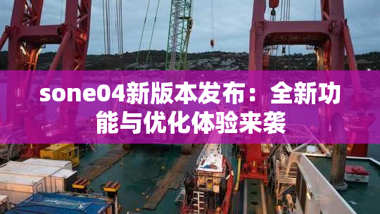 sone04新版本发布：全新功能与优化体验来袭