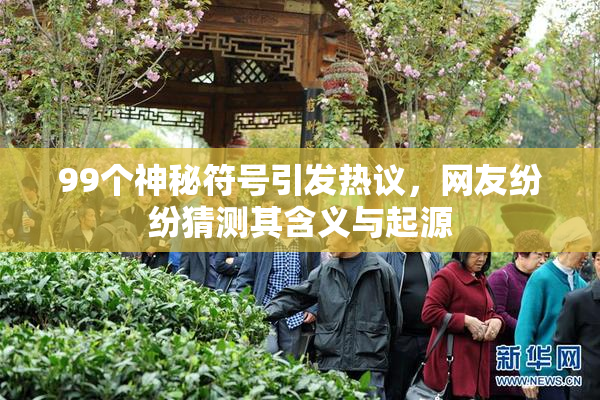 99个神秘符号引发热议，网友纷纷猜测其含义与起源