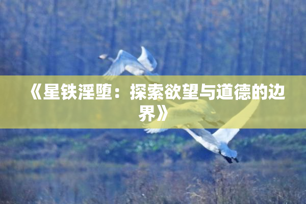 《星铁淫堕：探索欲望与道德的边界》