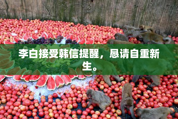 李白接受韩信提醒，恳请自重新生。
