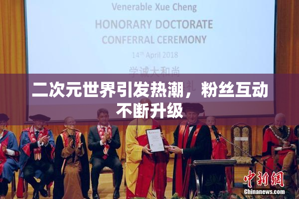 二次元世界引发热潮，粉丝互动不断升级