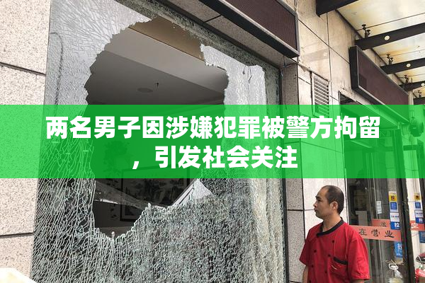 两名男子因涉嫌犯罪被警方拘留，引发社会关注