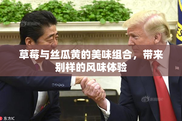 草莓与丝瓜黄的美味组合，带来别样的风味体验