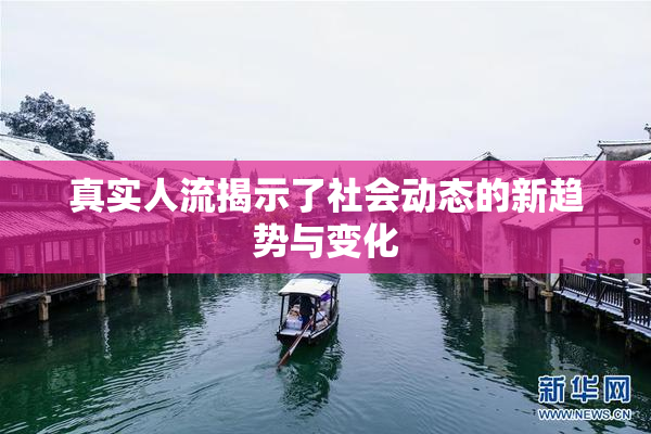 真实人流揭示了社会动态的新趋势与变化