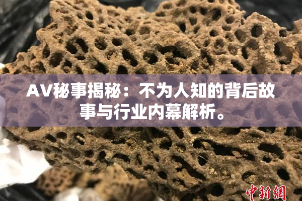 AV秘事揭秘：不为人知的背后故事与行业内幕解析。