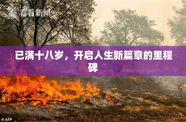 已满十八岁，开启人生新篇章的里程碑