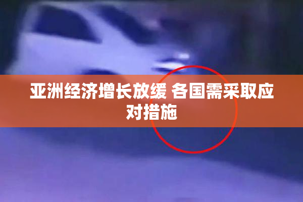 亚洲经济增长放缓 各国需采取应对措施