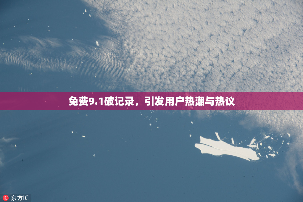 免费9.1破记录，引发用户热潮与热议