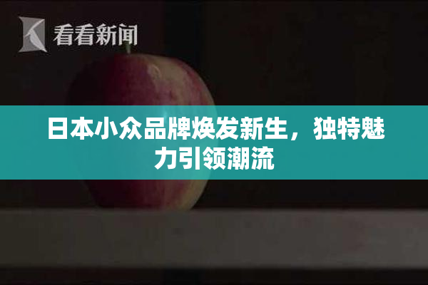 日本小众品牌焕发新生，独特魅力引领潮流