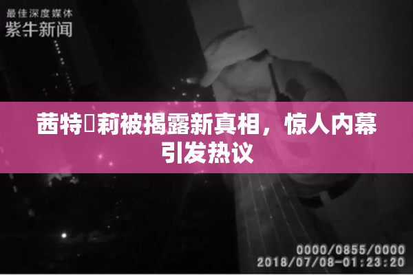 茜特菈莉被揭露新真相，惊人内幕引发热议