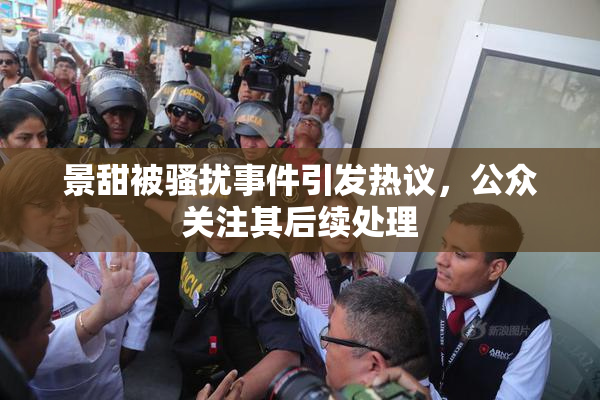 景甜被骚扰事件引发热议，公众关注其后续处理