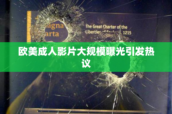 欧美成人影片大规模曝光引发热议