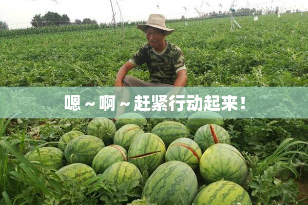 嗯～啊～赶紧行动起来！