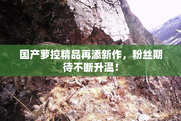 国产萝控精品再添新作，粉丝期待不断升温！