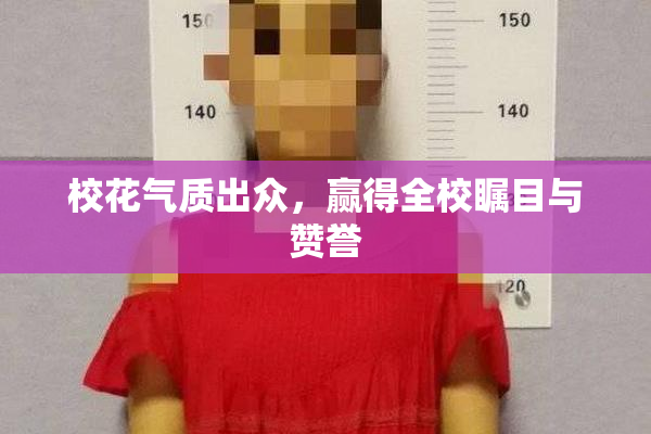校花气质出众，赢得全校瞩目与赞誉