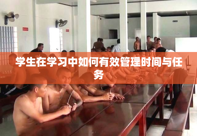 学生在学习中如何有效管理时间与任务