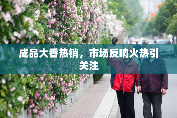 成品大香热销，市场反响火热引关注