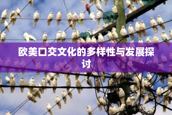 欧美口交文化的多样性与发展探讨