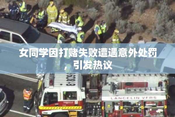 女同学因打赌失败遭遇意外处罚，引发热议