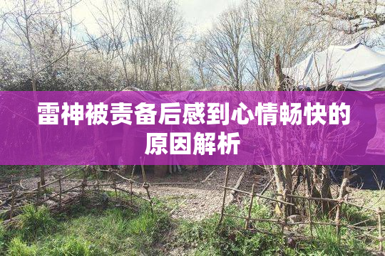 雷神被责备后感到心情畅快的原因解析