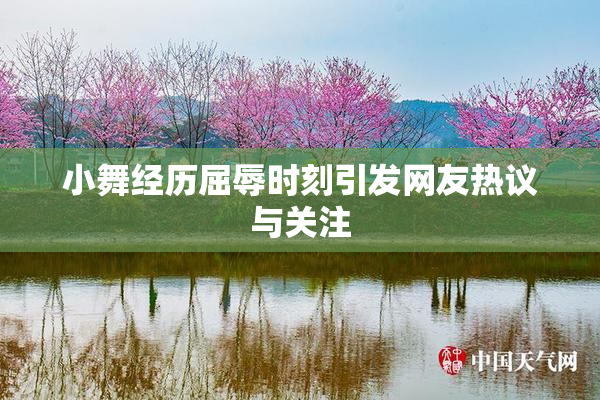 小舞经历屈辱时刻引发网友热议与关注
