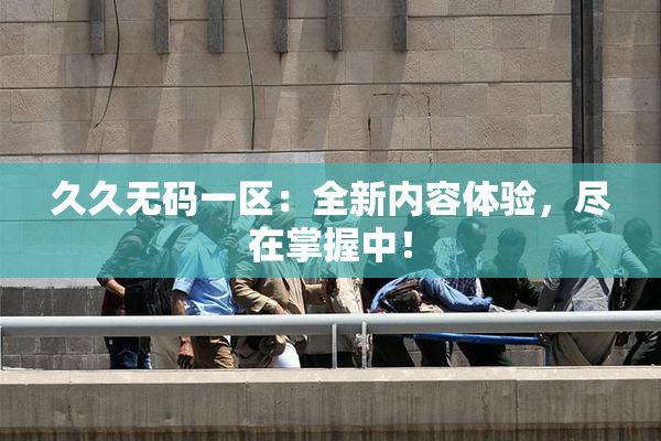 久久无码一区：全新内容体验，尽在掌握中！