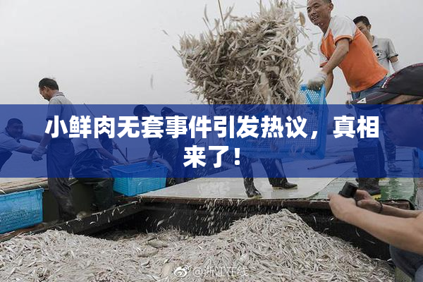 小鲜肉无套事件引发热议，真相来了！