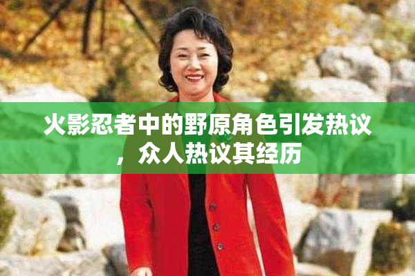火影忍者中的野原角色引发热议，众人热议其经历