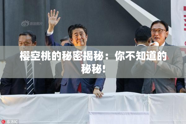 樱空桃的秘密揭秘：你不知道的秘秘!