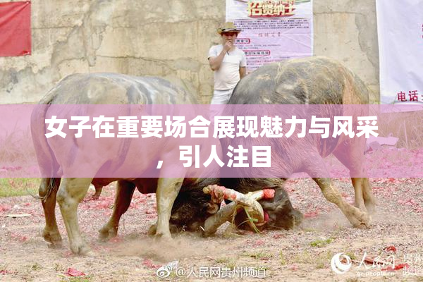 女子在重要场合展现魅力与风采，引人注目