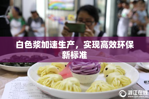 白色浆加速生产，实现高效环保新标准